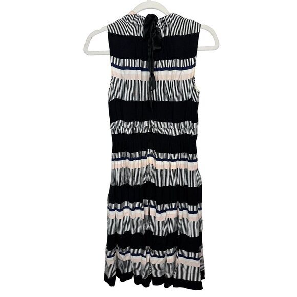Kate Spade Sleeveless Stripe Tie Back Pocket Dress Size 2 - Picture 2 of 11
